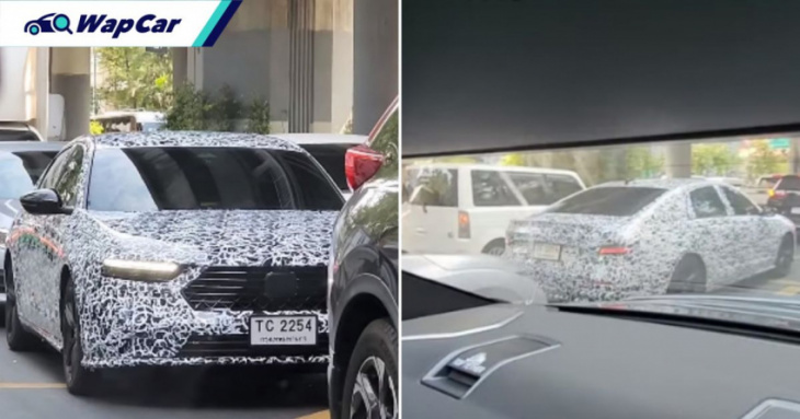 android, spied: all-new 11th-gen honda accord caught in thailand, launching in 2023?