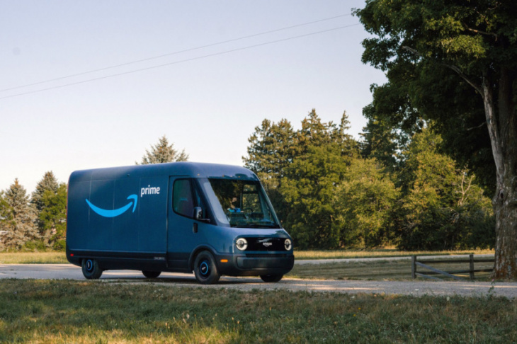 amazon, rivian's electric van deal with mercedes on hold