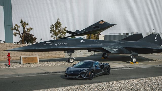 mclaren partners with lockheed martin skunk works on road car technology