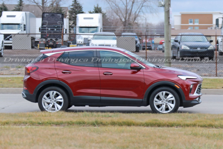 refreshed 2024 buick encore gx spied undisguised, looking dapper