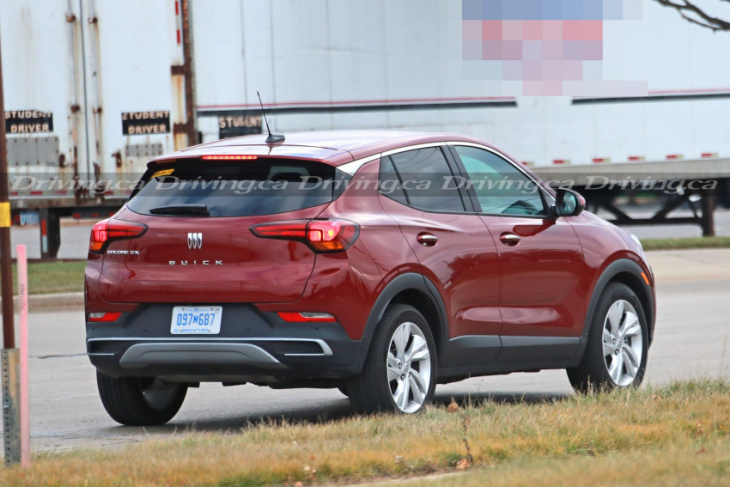 refreshed 2024 buick encore gx spied undisguised, looking dapper