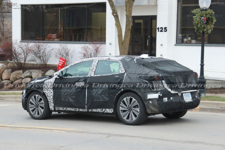 this is the buick electra-x caught testing in michigan