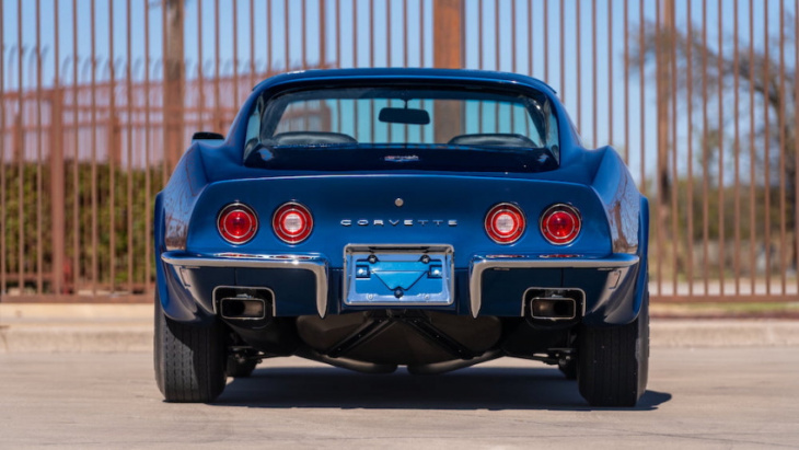 1972 corvette zr2 is both stunning and rare as one of just 20 built