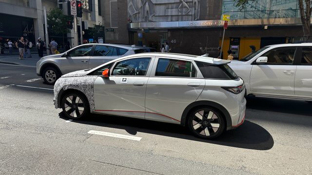 electric hatchbacks are on their way: byd dolphin spotted again in sydney