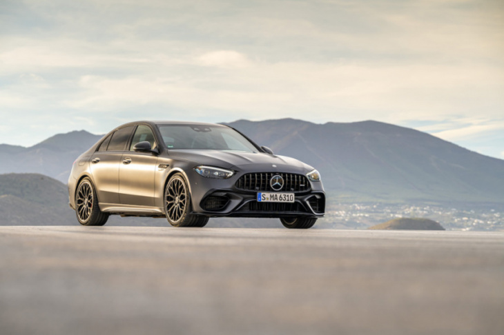 review: 2024 mercedes-benz amg c 63 s e performance trades rowdy for clinical