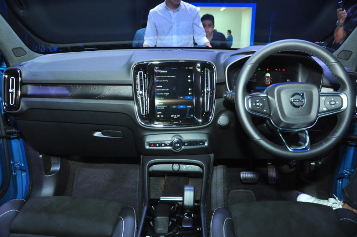 android, all-electric volvo c40 recharge pure electric launched at rm288,000