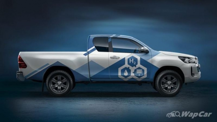 this is the all-electric toyota hilux revo bev concept