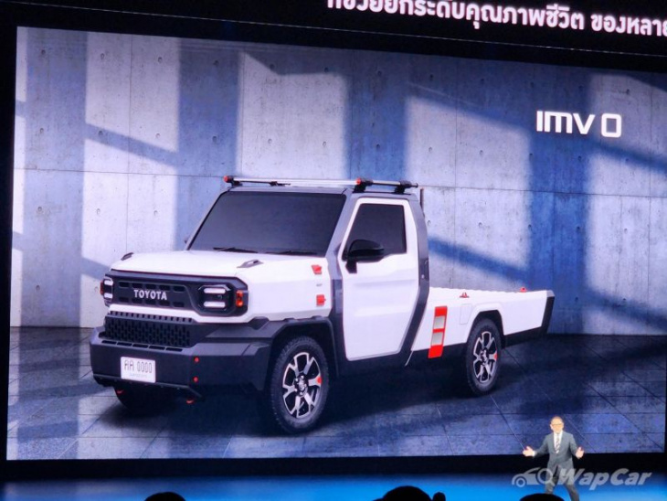 toyota's newest imv0 platform redefines modularity; rebuilding new body style less than 1 hour