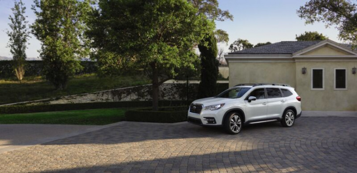 subaru warns ascent owners to park outside due to fire risk