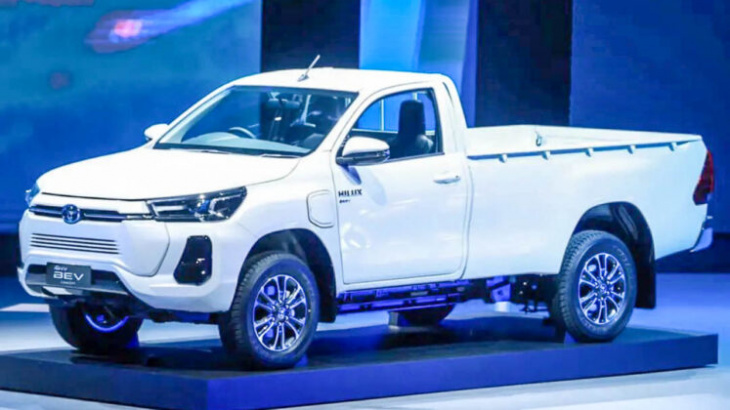 toyota hilux electric based on innova platform – launch by 2024
