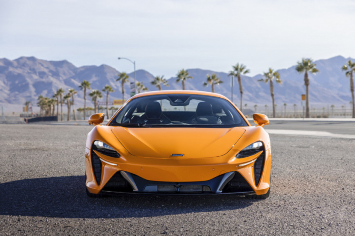android, review: 2023 mclaren artura plugs in to more fun