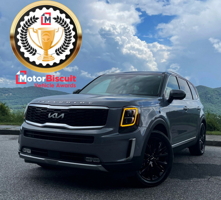 android, the 2022 kia telluride wins motorbiscuit’s suv of the year award