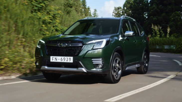 2023 subaru forester suv gets new hybrid and safety tech