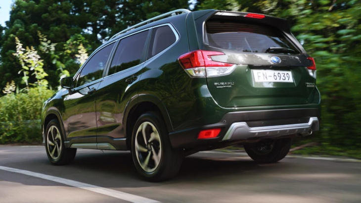 2023 subaru forester suv gets new hybrid and safety tech