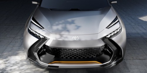 toyota c-hr prologue concept previews next c-hr, n. america excluded