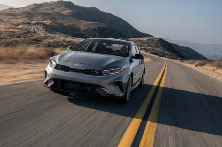 only 1 kia forte offers a turbocharged engine in 2023