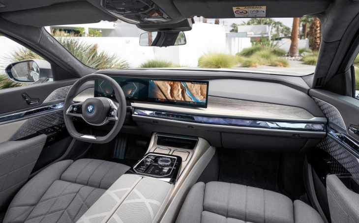 amazon, from 5g to a backseat cinema, is the bmw i7 the most hi-tech car in the world?