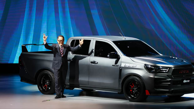 toyota reveals first battery-electric hilux concept