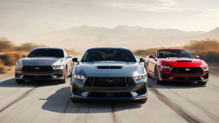 pony up! 2023 ford mustang gets more power from every engine with figures confirmed