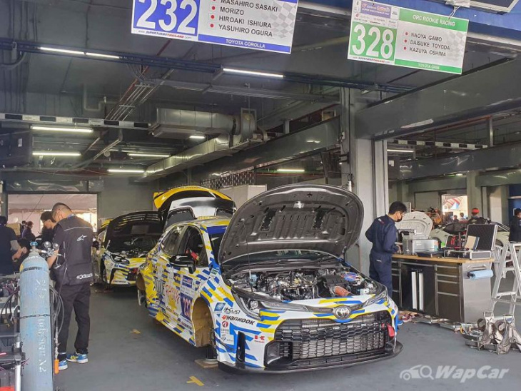 toyota's father-son duo to test carbon-neutral fuels at the 25-hour endurance race in buriram, and here are 17 photos
