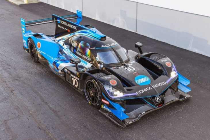 last-minute holiday gift idea: 2022 acura arx-05 dpi race car is up for auction