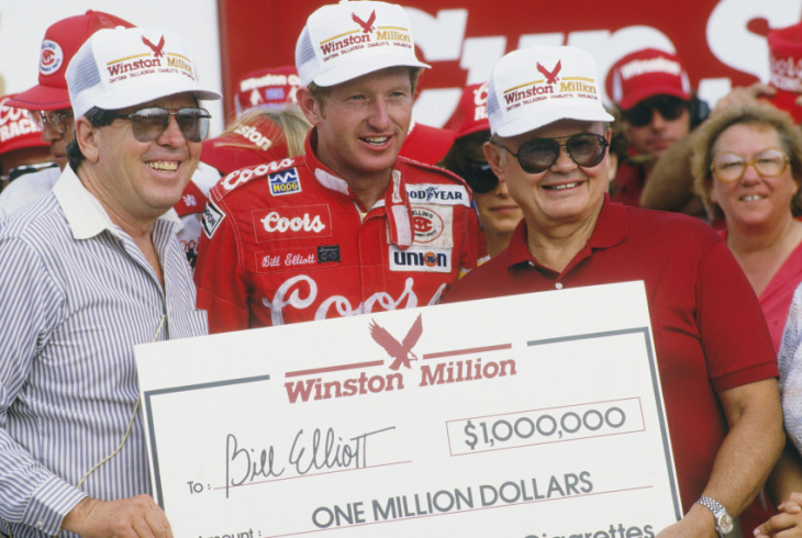 how nascar champ bill elliott became 'million dollar bill' in 1985