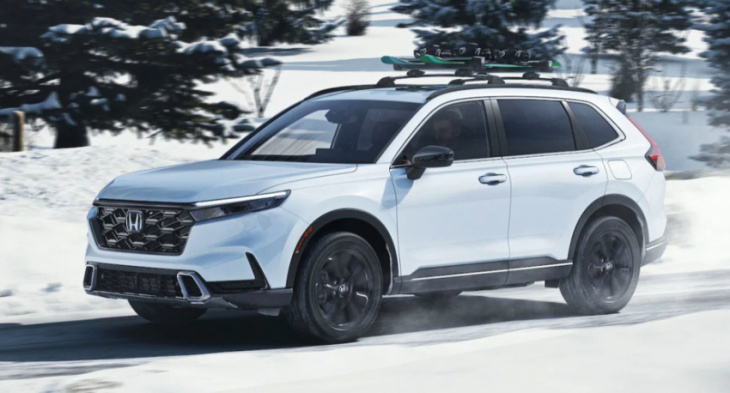 android, the 2023 honda cr-v hybrid is a fuel saving bargain
