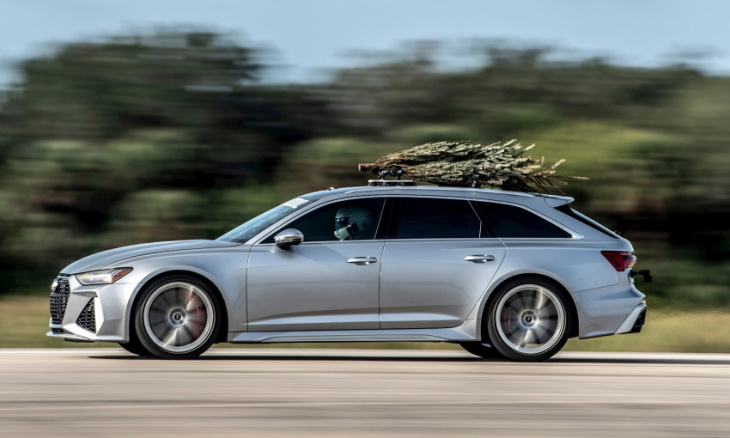 the good oil: hennessey performance audi rs 6 and the ultimate christmas car record