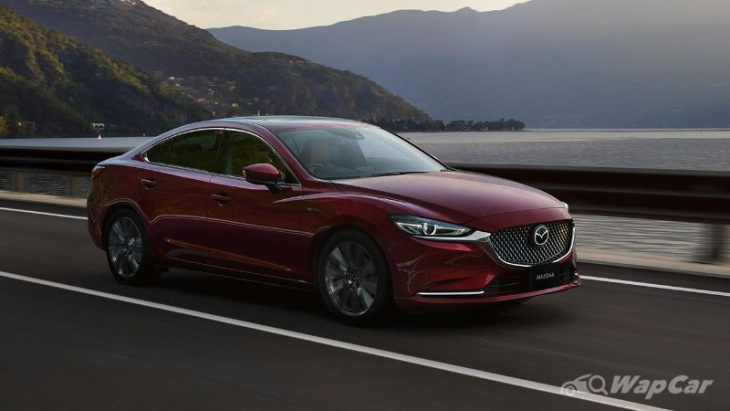 japan celebrates mazda 6's 20th anniversary with limited-edition model, gets unique red colour