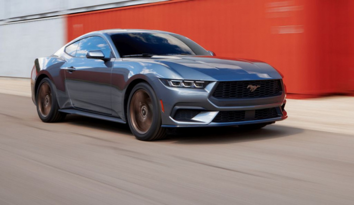 new ford mustang dark horse delivers 500hp, most powerful 5.0-litre v8 ever