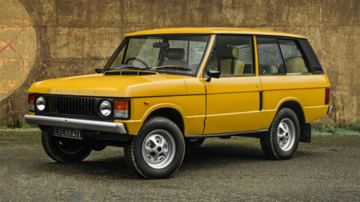 all-electric everrati range rover classic priced from £230,000