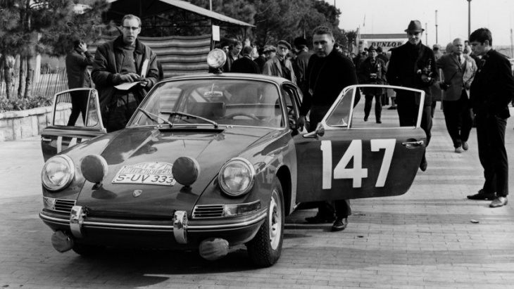 porsche honored peter falk for his birthday