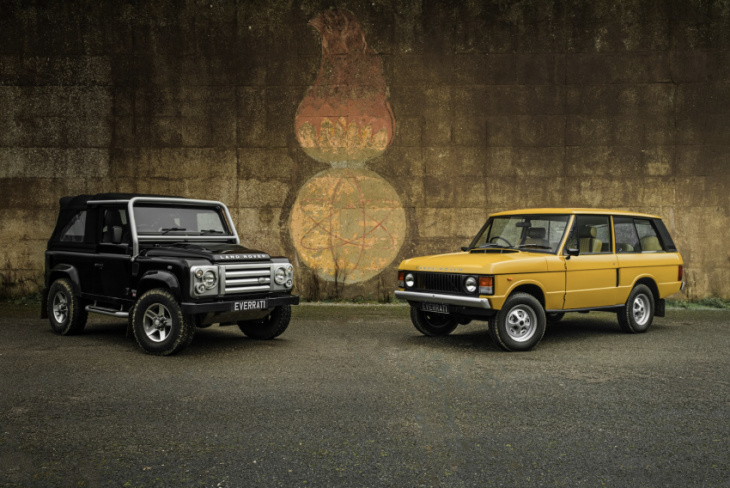 classic range rovers can now get ev conversions