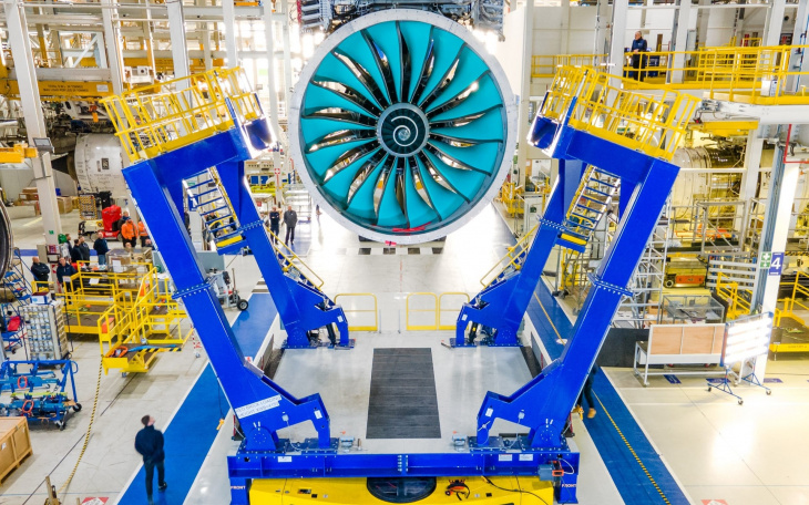 how the biggest ever jet engine built by rolls-royce is paving the way for an era of low-cost green flying