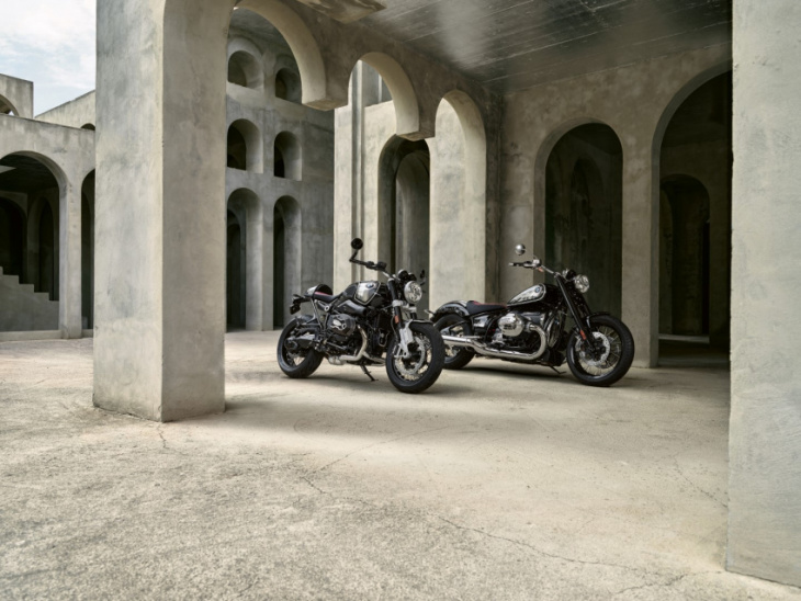 bmw presents r ninet and r18 100 years edition