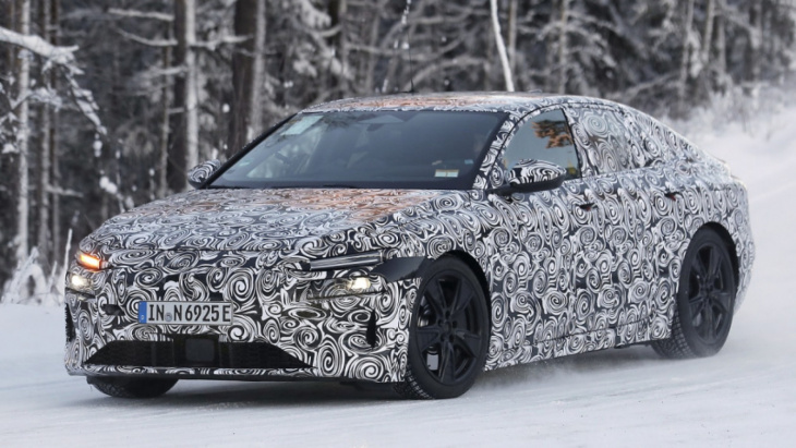 new 2024 audi a6 e-tron to rival the bmw i5