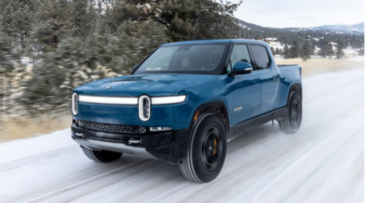 rivian r1t and r1s gain snow mode in latest software update