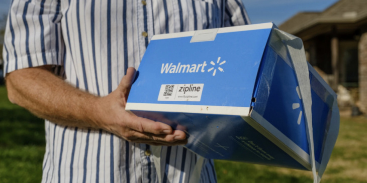 amazon, walmart demonstrates how drones are the future of grocery delivery