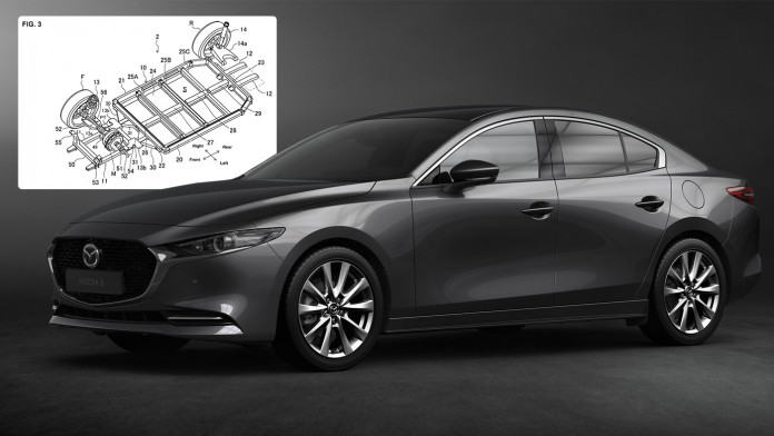 new patent hints at mazda 3-size ev – fwd, possible solid-state battery