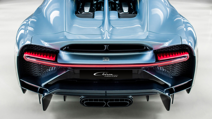 the final chiron variant has been revealed: the one-off bugatti chiron 'profilée'