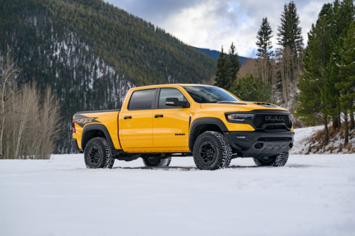 the ram 1500 trx havoc edition looks better in yellow