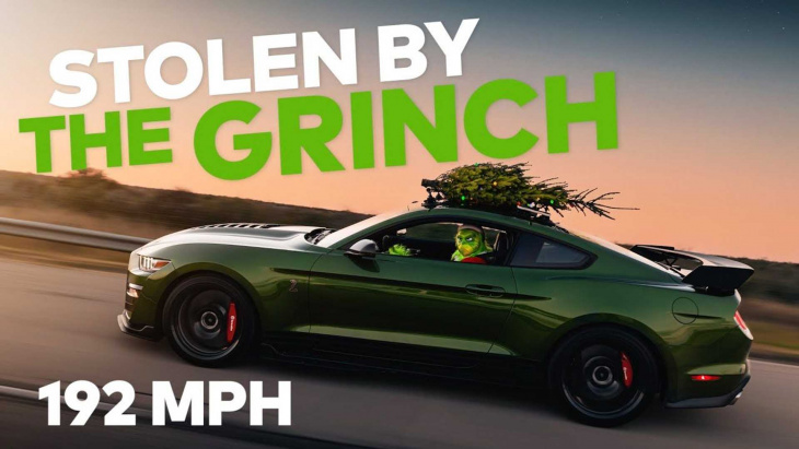 hennessey christmas tree run is back with 1,000-hp mustang doing 192 mph