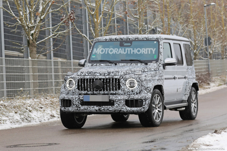 2023 mercedes-benz amg g 63 spy shots and video