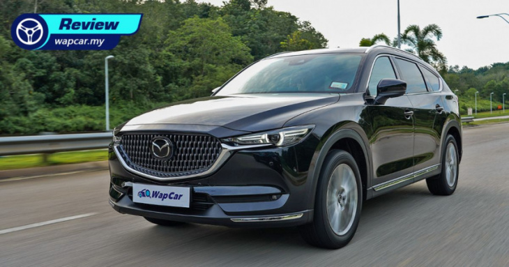 review: the 2022 mazda cx-8 2.5 turbo isn't just a sleeper suv, it's also a smooth land yacht