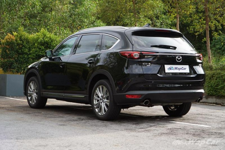 review: the 2022 mazda cx-8 2.5 turbo isn't just a sleeper suv, it's also a smooth land yacht