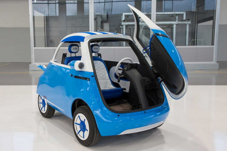 microlino: the battery bubble car inspired by bmw's isetta