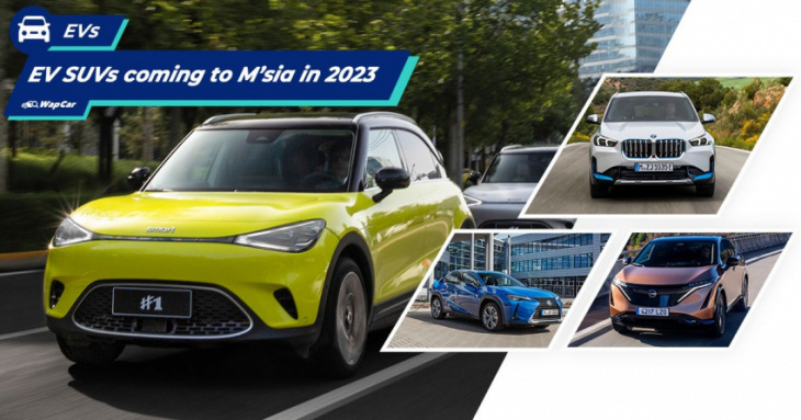 7 ev suvs launching in malaysia in 2023: toyota bz4x, smart #1, vw id.4, and more