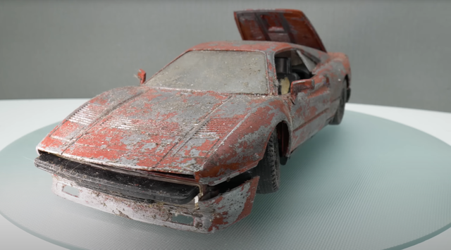 watch this ferrari 288 gto model get a full restoration