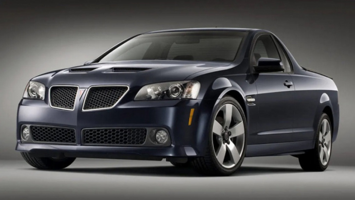 the holden ute/pontiac g8 st is the modern chevy el camino that could have been