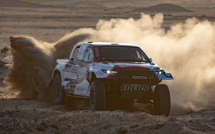 the heat is on: rivals aim to topple toyota at dakar 2023